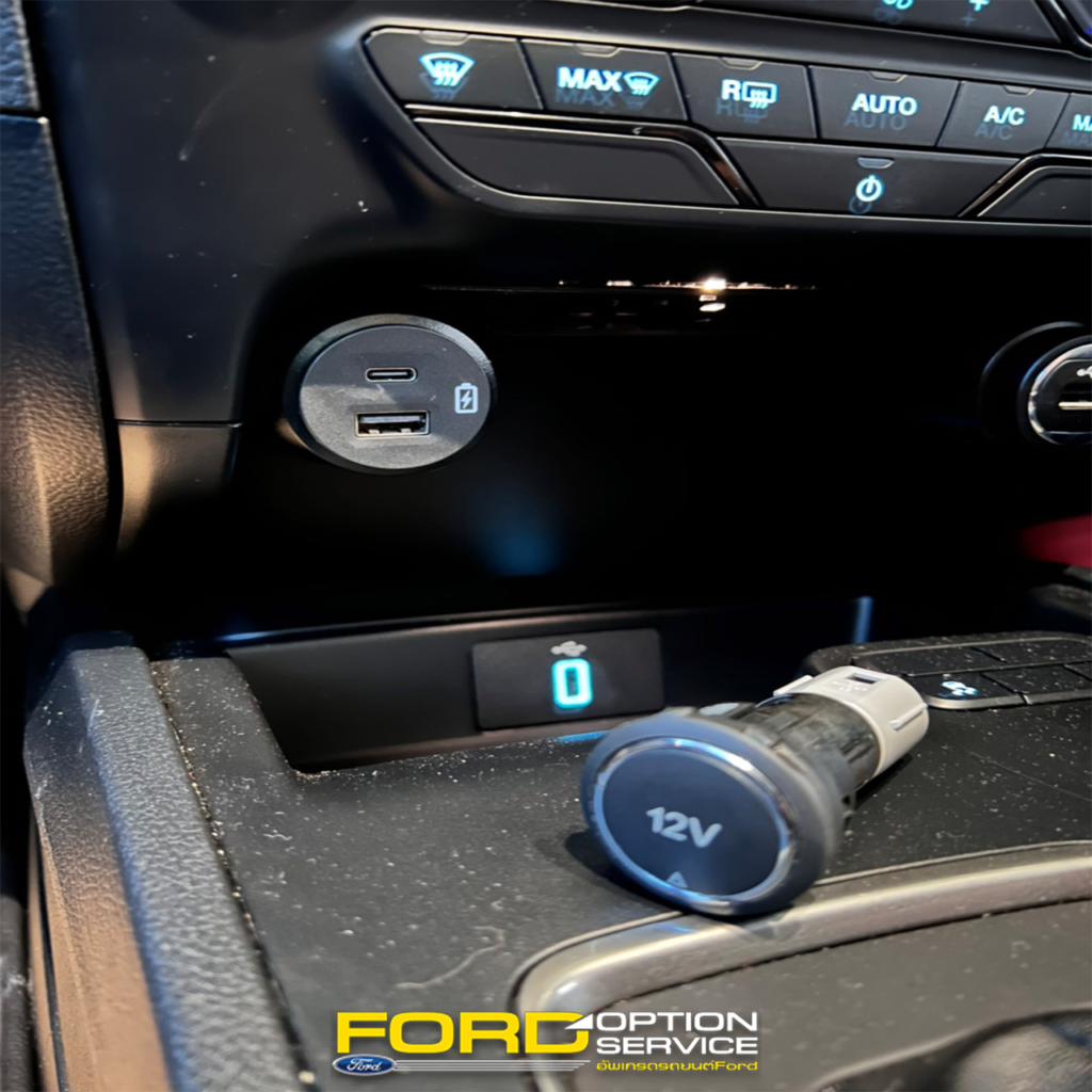 Ford Ranger Usb Socket USB TypeA และ TypeC แท้ตรงรุ่น Ranger Raptor Everest – FORD OPTION ...
